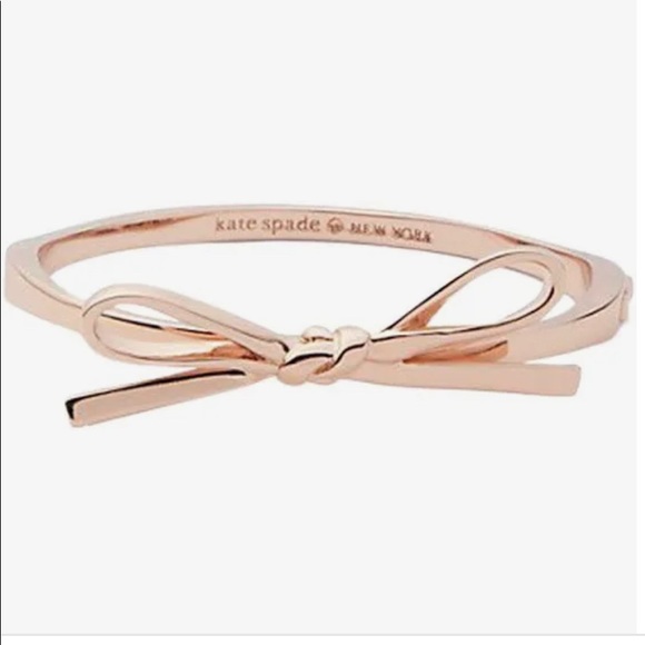Kate Spade bow bracelet in rose gold - Picture 1 of 3